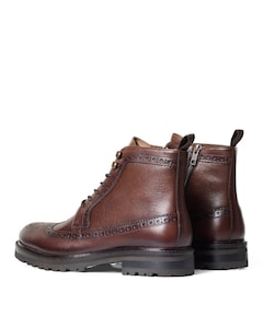 heren veterboots bruin