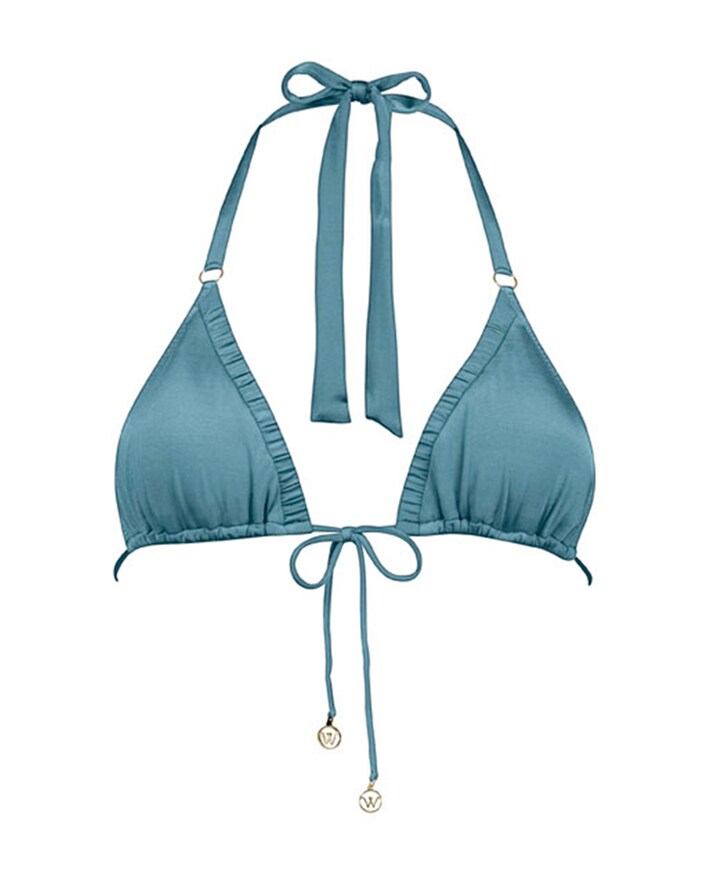 Bikinitop blauw