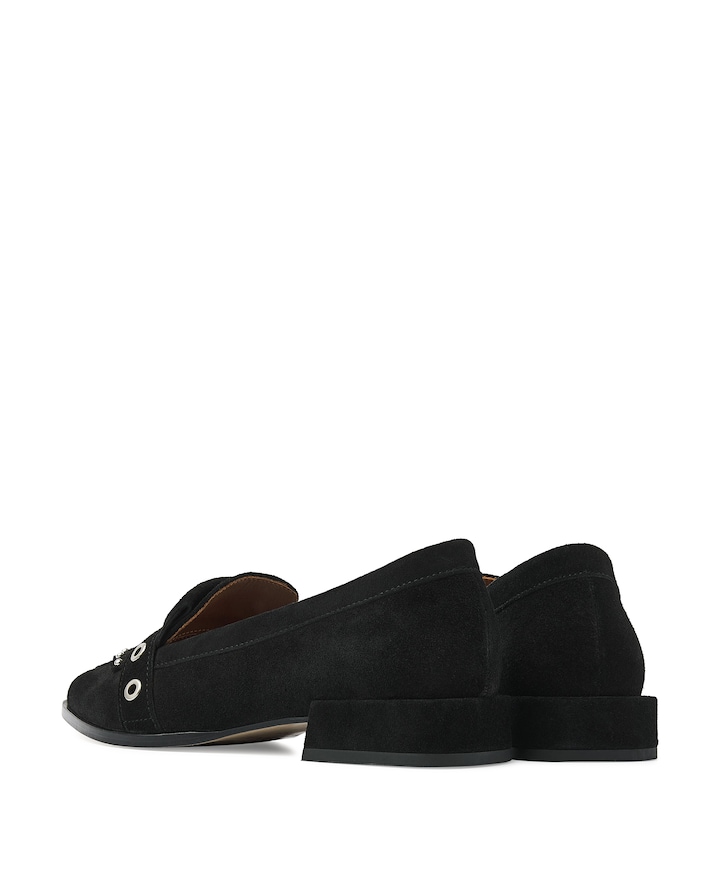 Jazz Emily dames loafers zwart