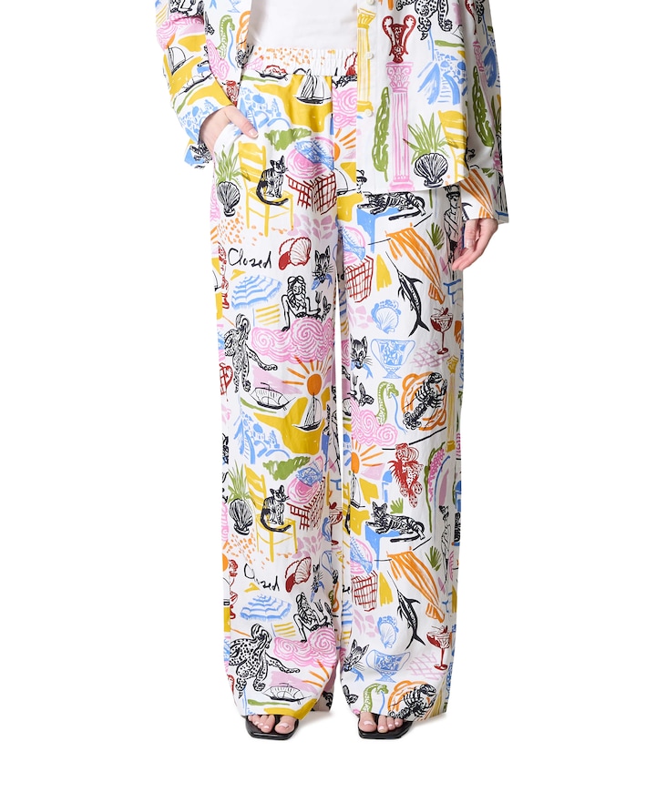 Winona dames broek multicolor