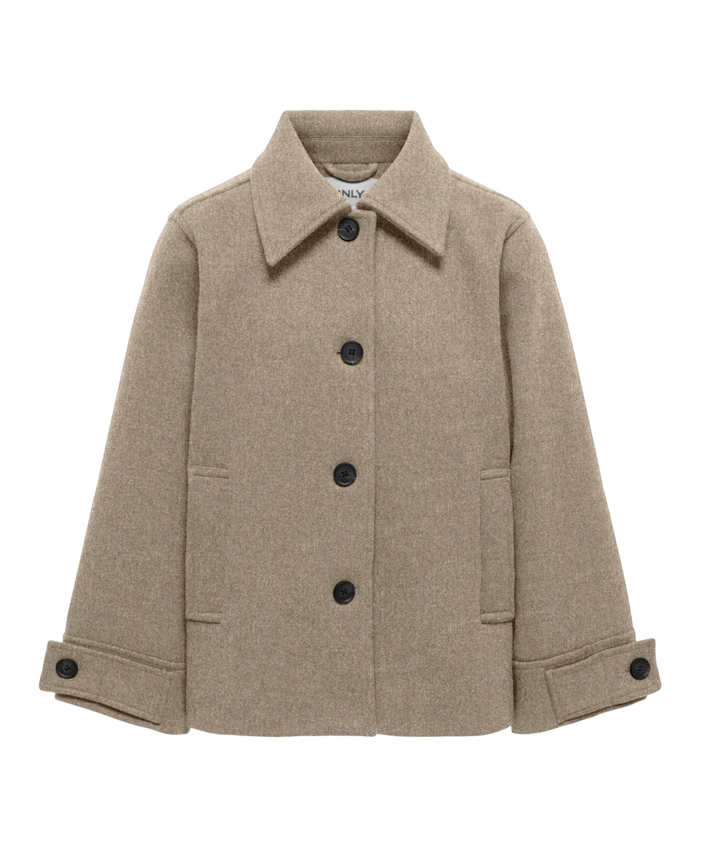 Meisjes jas beige