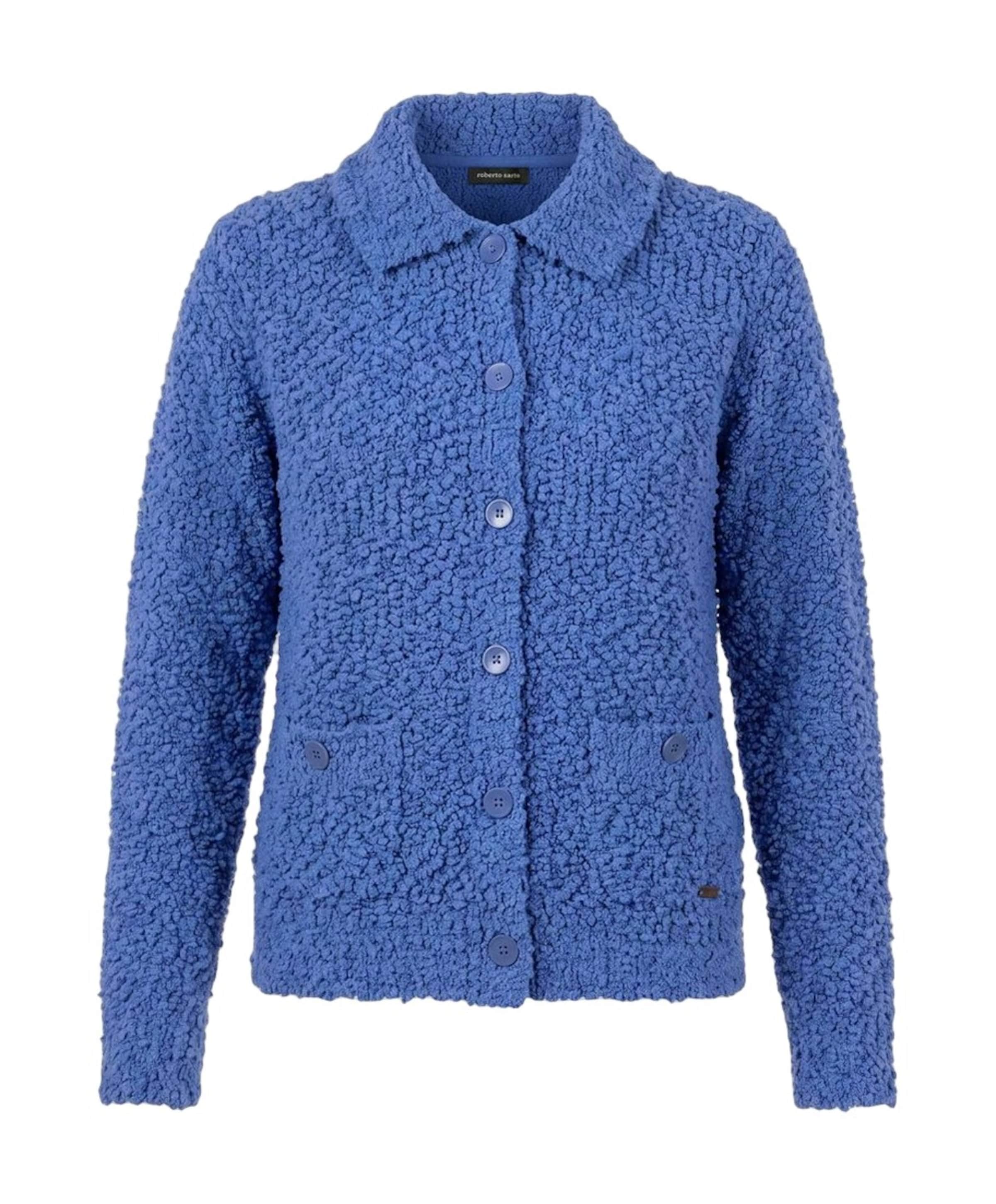 Dames vest blauw