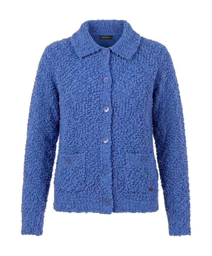 Dames vest blauw