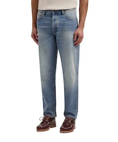 The Aiden Loose Fit Jeans heren jeans groen