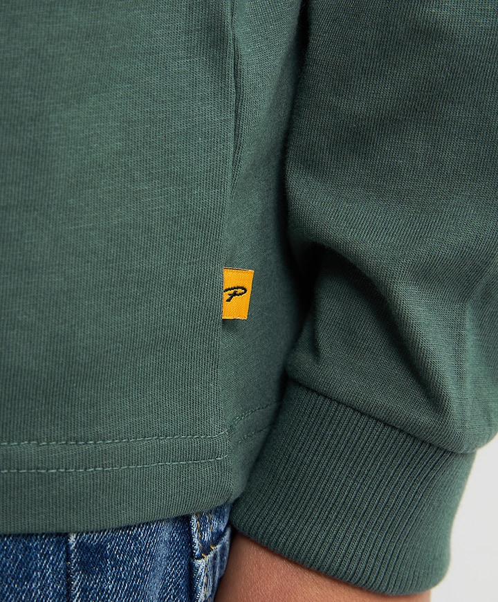 Jongens longsleeve groen