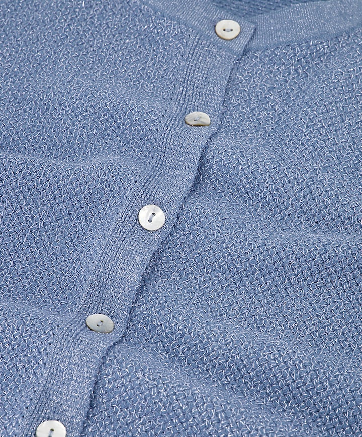 Vest blauw