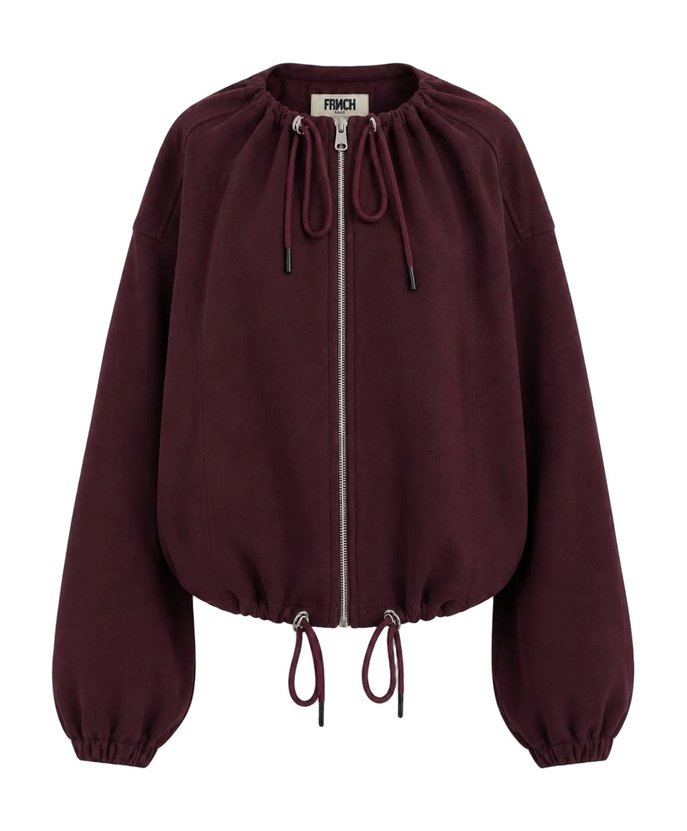 Dames vest bordeaux