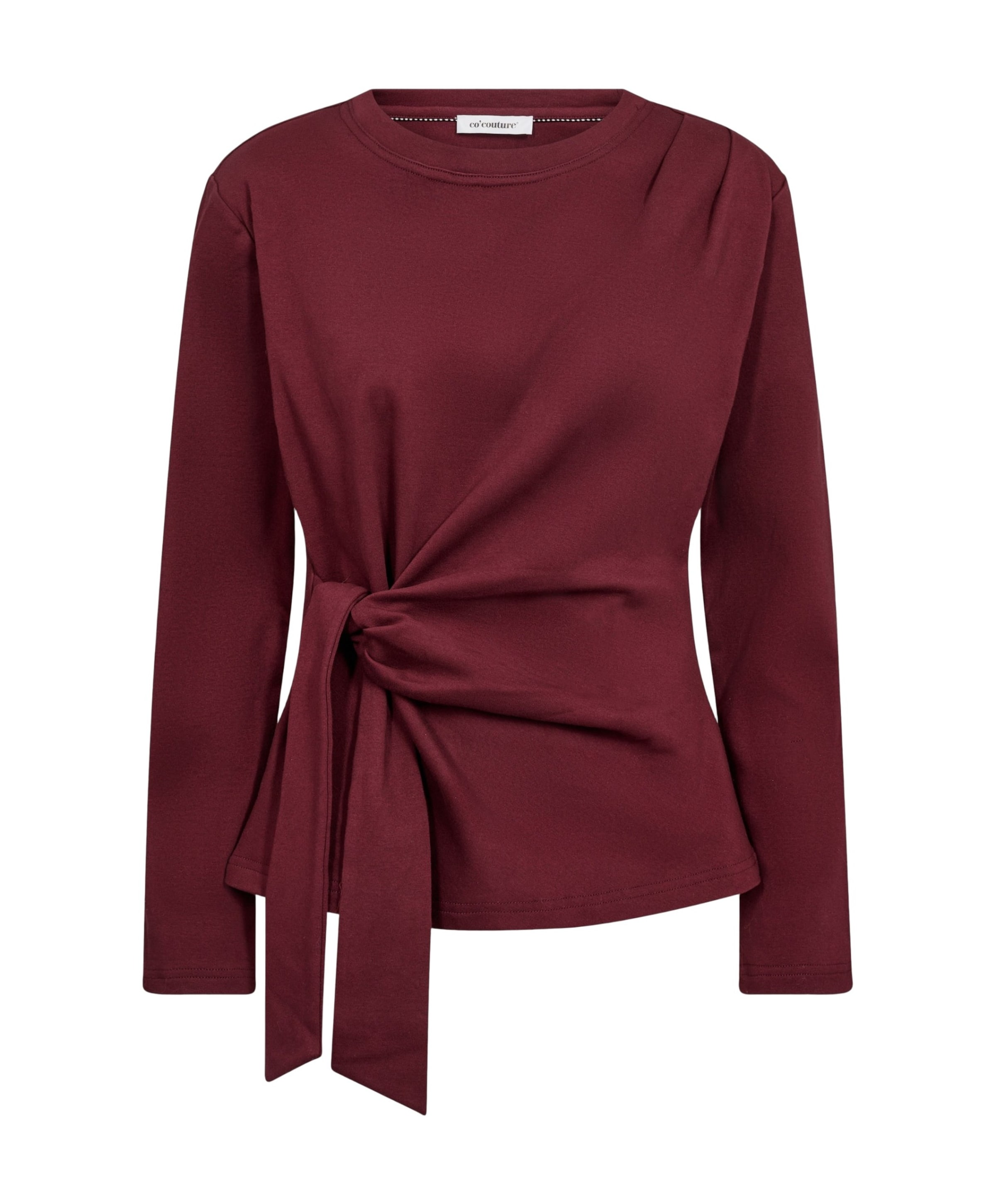 Dames longsleeve bordeaux