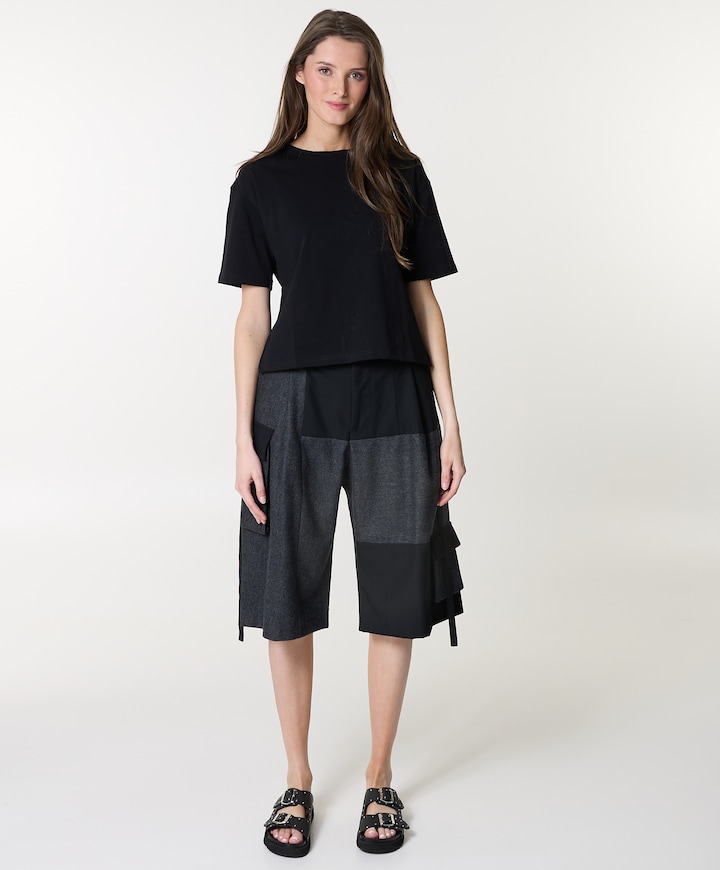 Cargo Short dames bermuda grijs