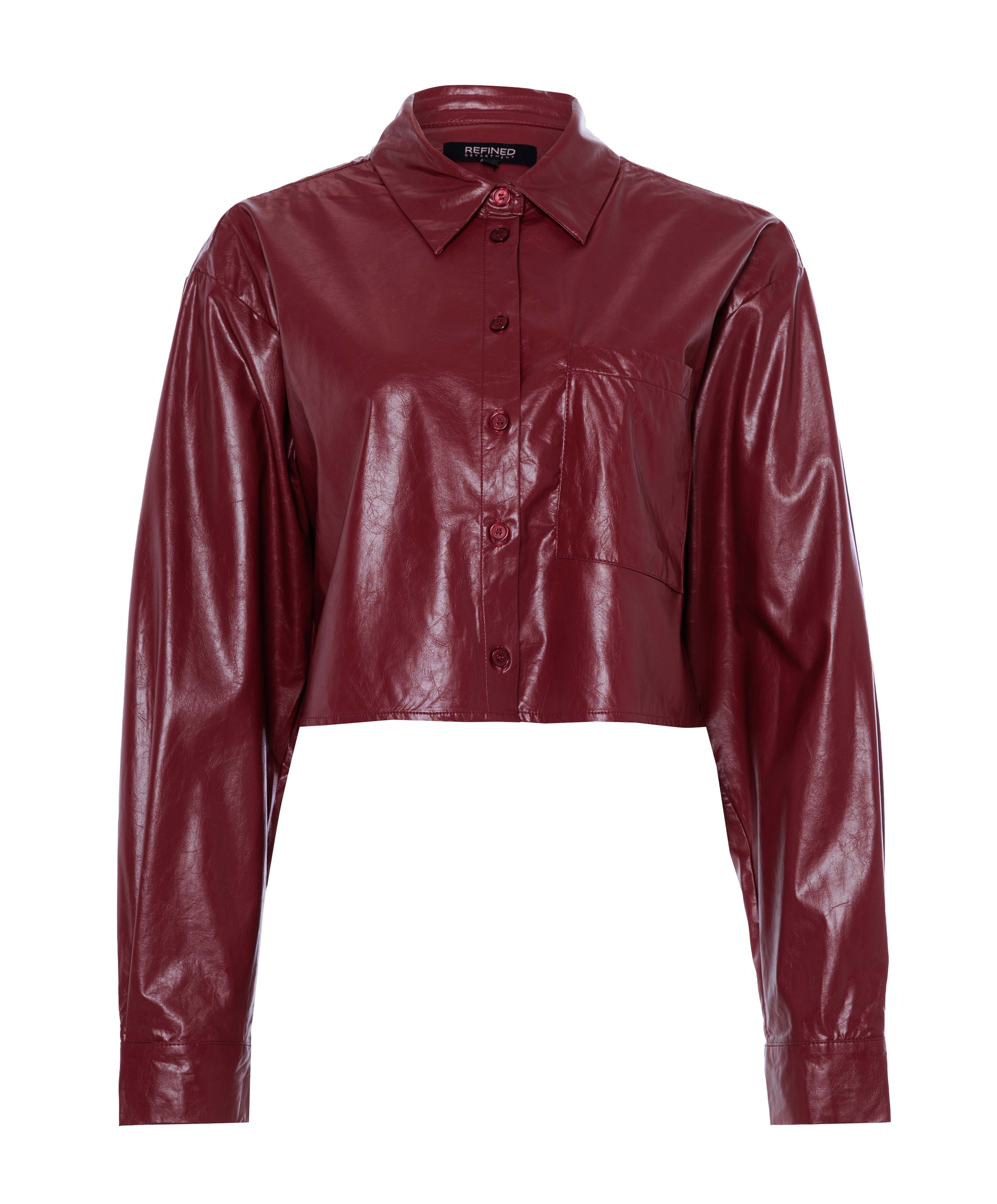 Dames blouse bordeaux