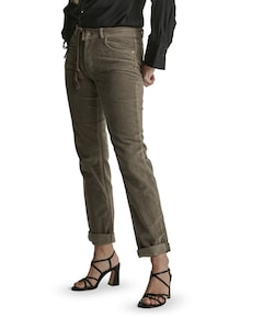 Bobby - Vintage Corduroy - 001 - Bl dames broek groen