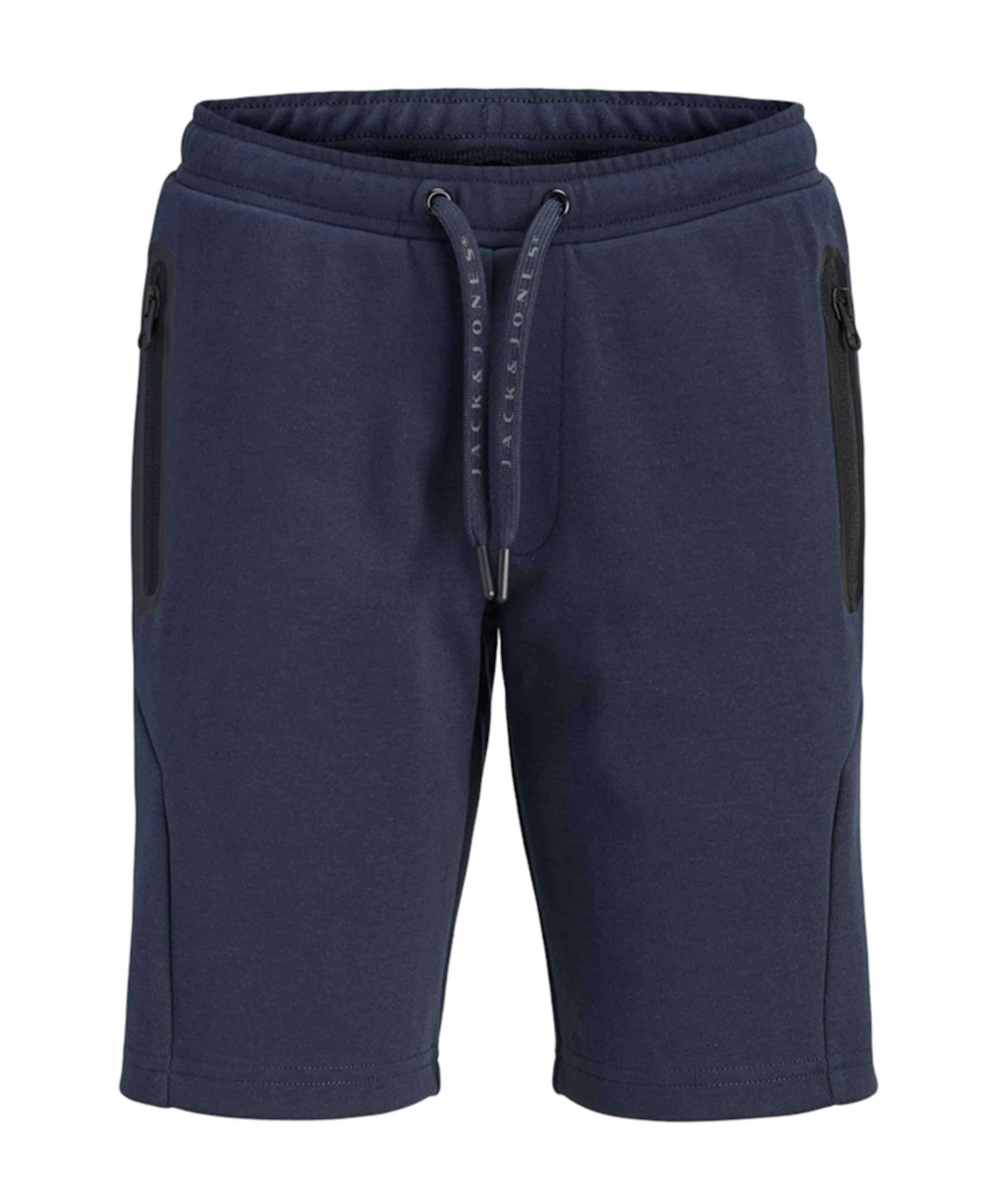 JPSTGORDON JJFUSION SWEAT N jongens korte broek blauw