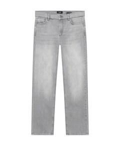 Straight Wide Fit jongens jeans grijs