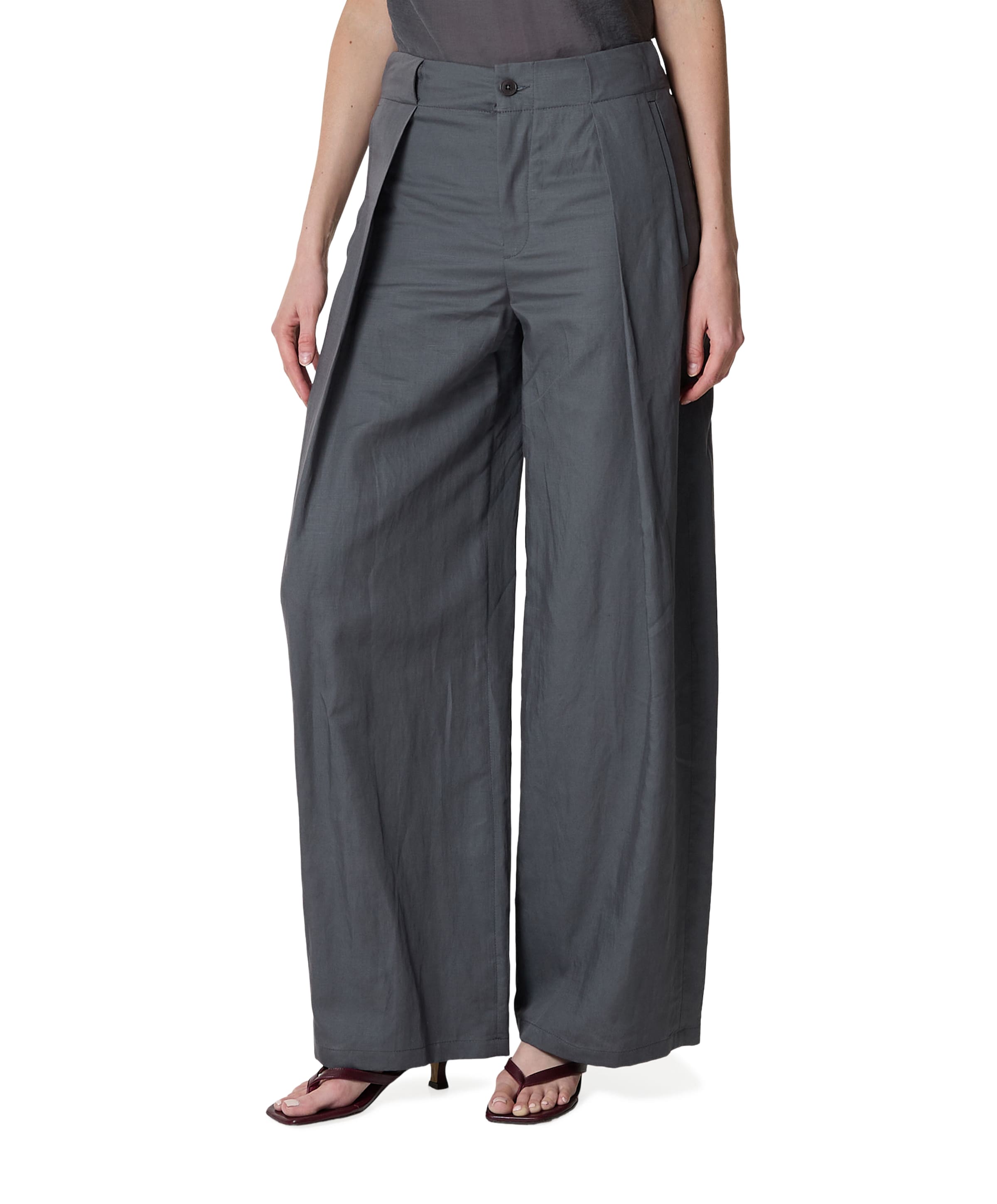 Threw dames broek grijs