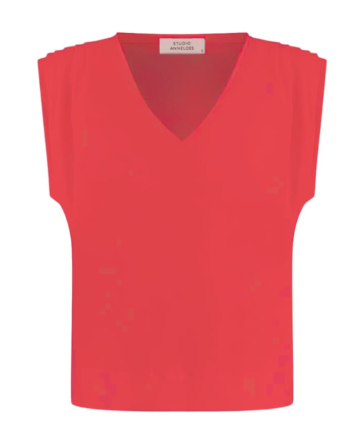Dames top rood