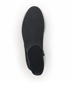 dames enkellaarzen zwart