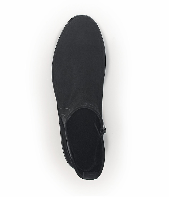 dames enkellaarzen zwart