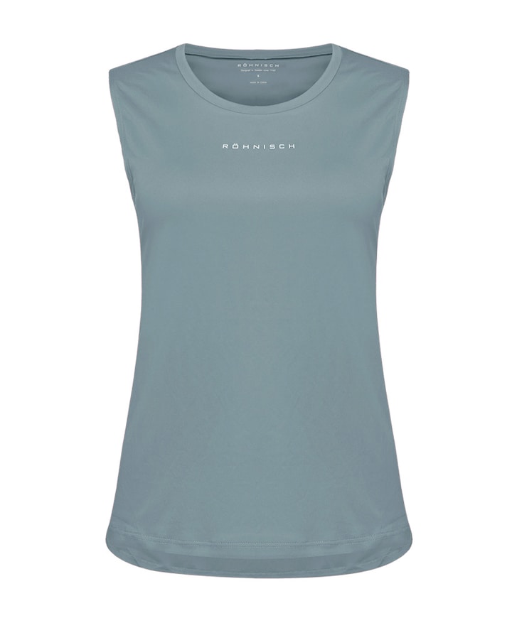 Dames singlet blauw