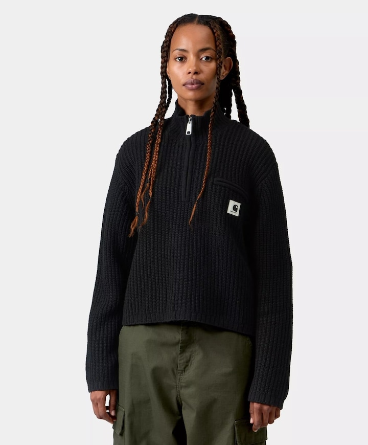 Dames sweater zwart