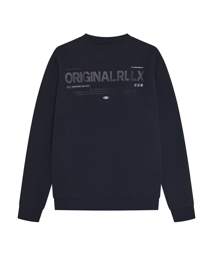 Jongens sweater blauw