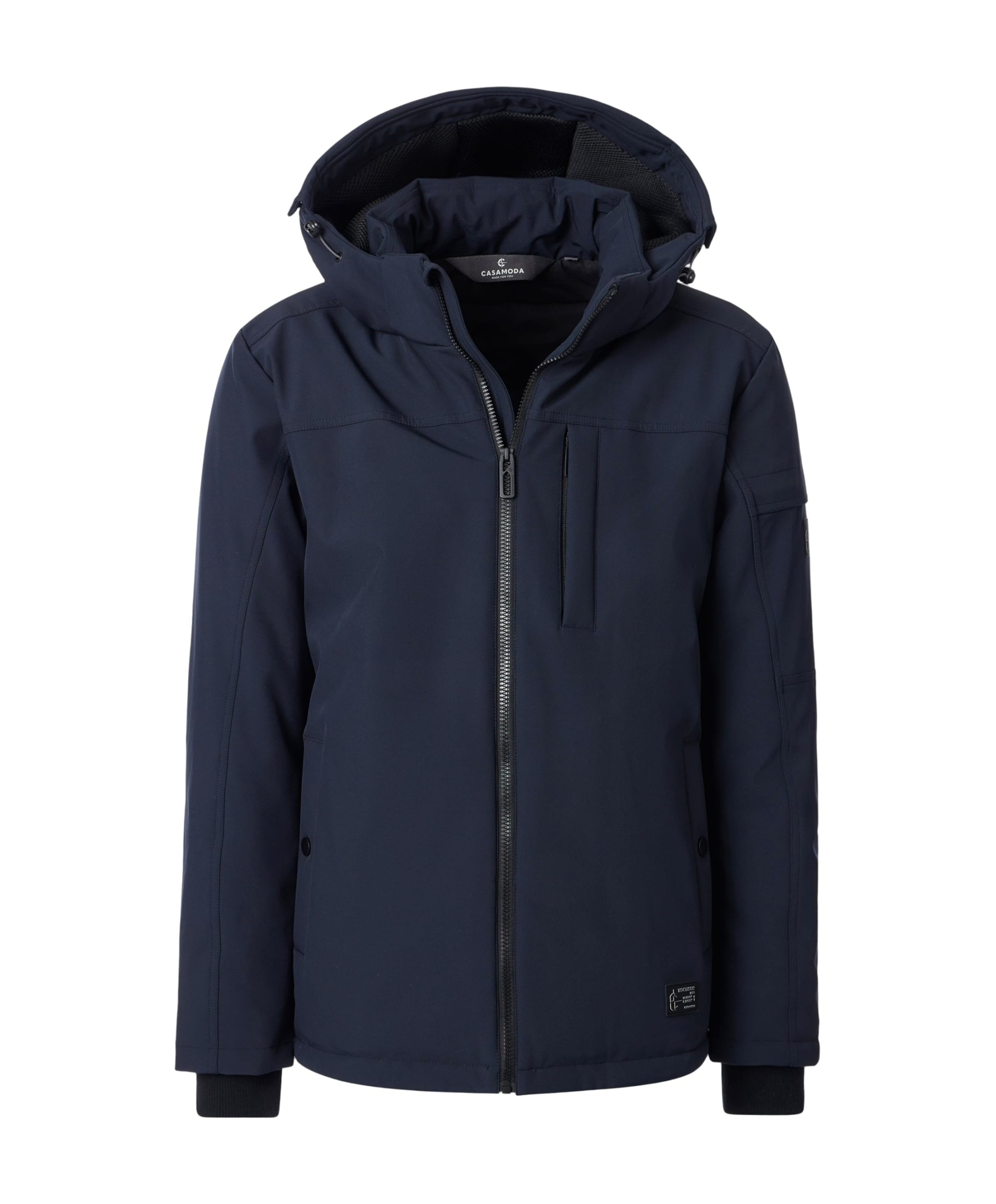 Heren jas blauw