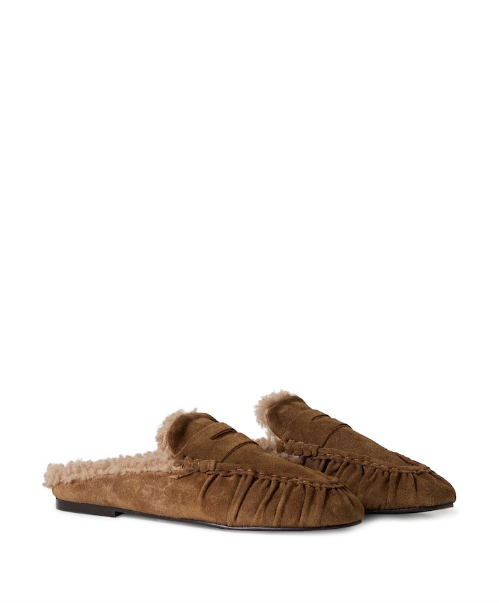 Piper Winter dames instappers beige