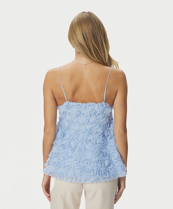 Dames top blauw