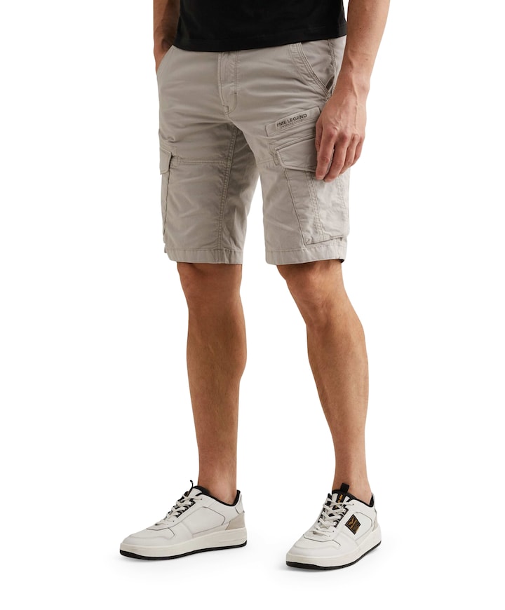 NORDROP CARGO SHORTS STRETCH TWILL heren korte broek beige