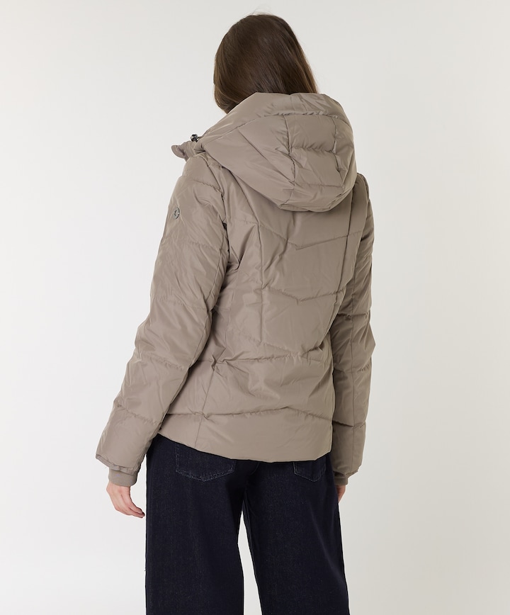 Dames jas beige