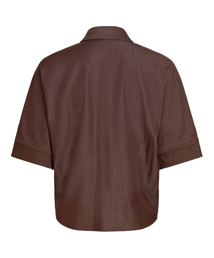 Dames blouse bruin