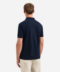 Heren polo blauw