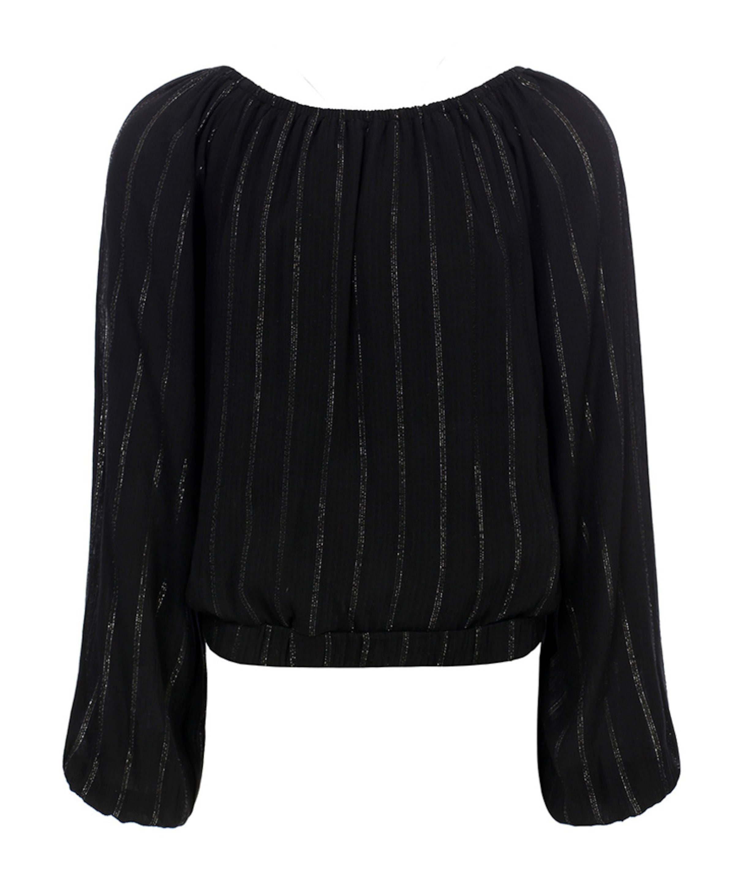 Blouse zwart