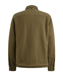 Heren overshirt groen