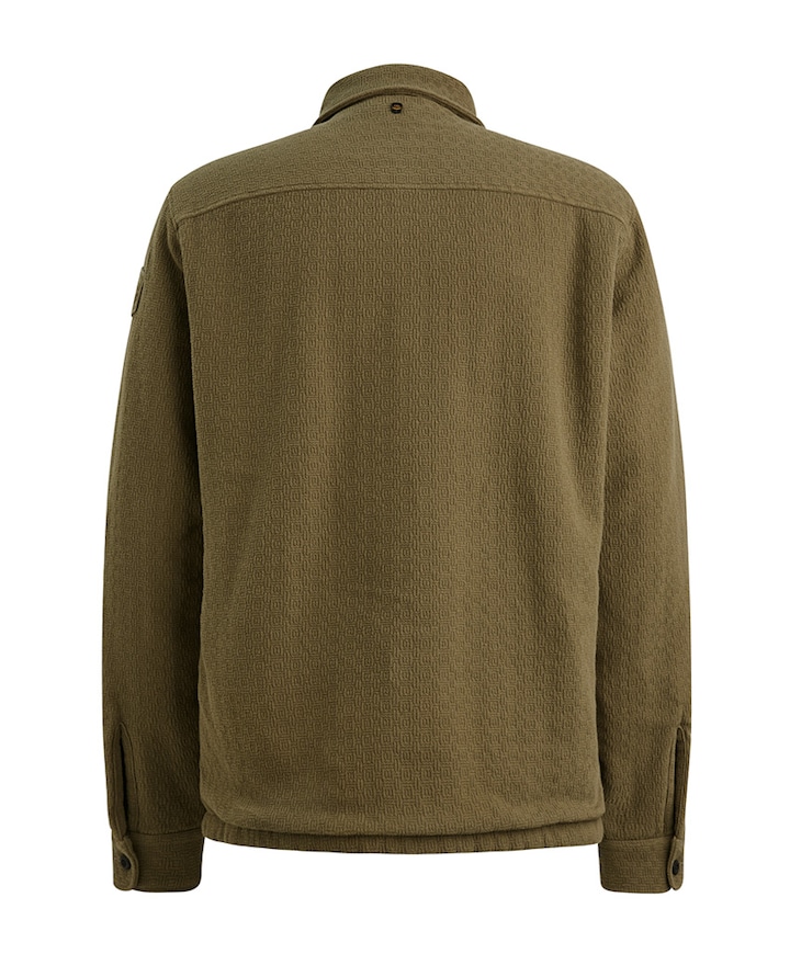 Heren overshirt groen