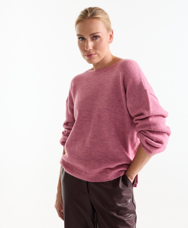 Dames trui roze