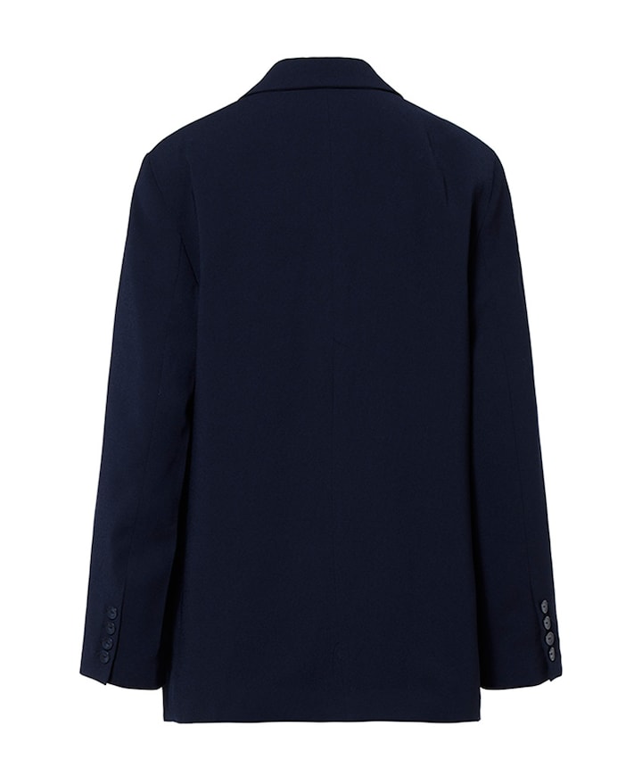 Dames blazer blauw
