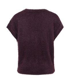 Dames gilet bordeaux