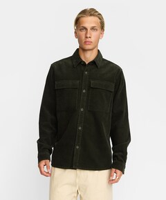 Heren overshirt groen