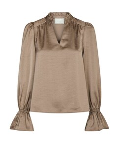 Dames blouse beige