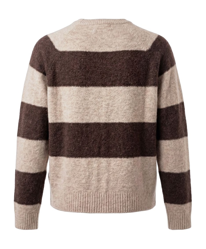 Dames vest bruin