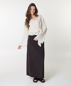 Dames rok bruin