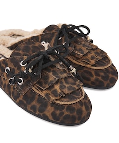 June Jutta dames clogs bruin