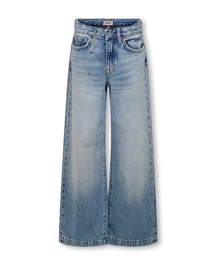 KOGBROOME HW WIDE DNM TAI meisjes jeans blauw
