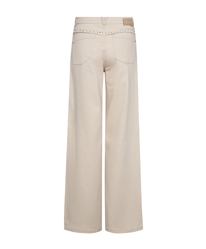 MMColette Fringe dames jeans beige