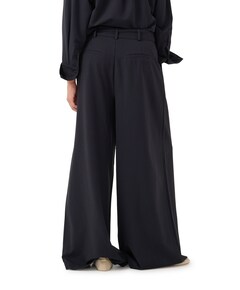 VittaMW High Wide Pant blauw