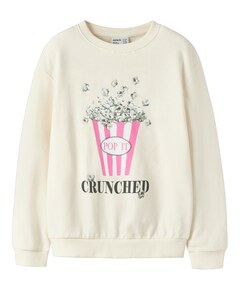 Meisjes sweater ecru