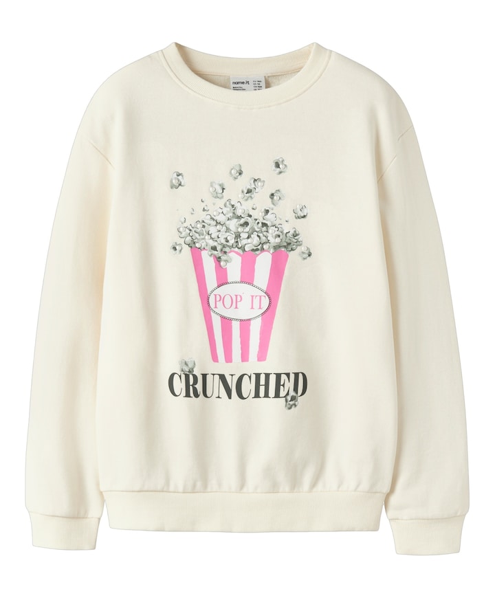 Meisjes sweater ecru