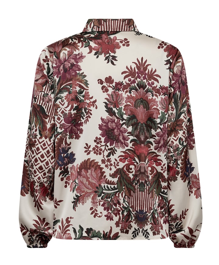 Dames blouse beige