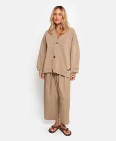 Dames vest beige