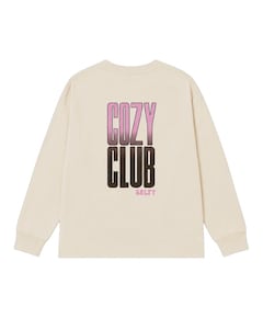 Uniseks longsleeve beige